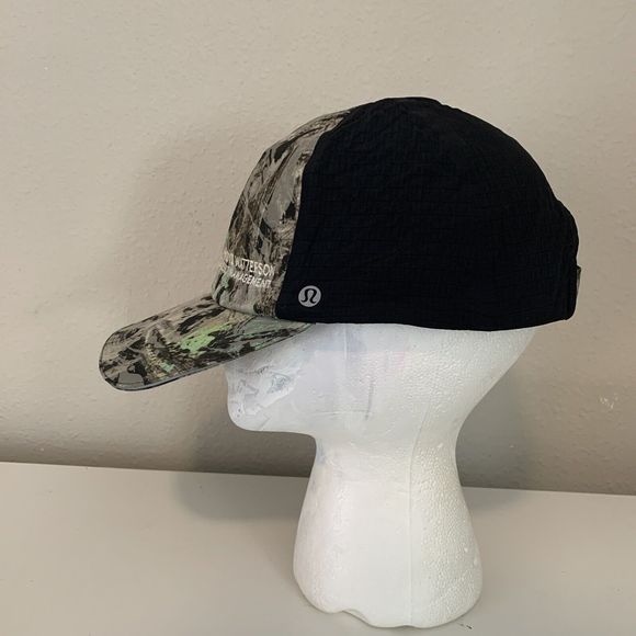 Lululemon Men's Fast Free Running Hat Impulse Green Multi/Black - Picture 5 of 6